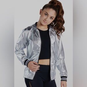 Balera Unisex Metallic Bomber Jacket